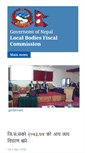 Mobile Screenshot of lbfc.gov.np